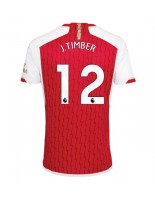 Arsenal Jurrien Timber #12 Domácí Dres 2023-24 Krátký Rukáv